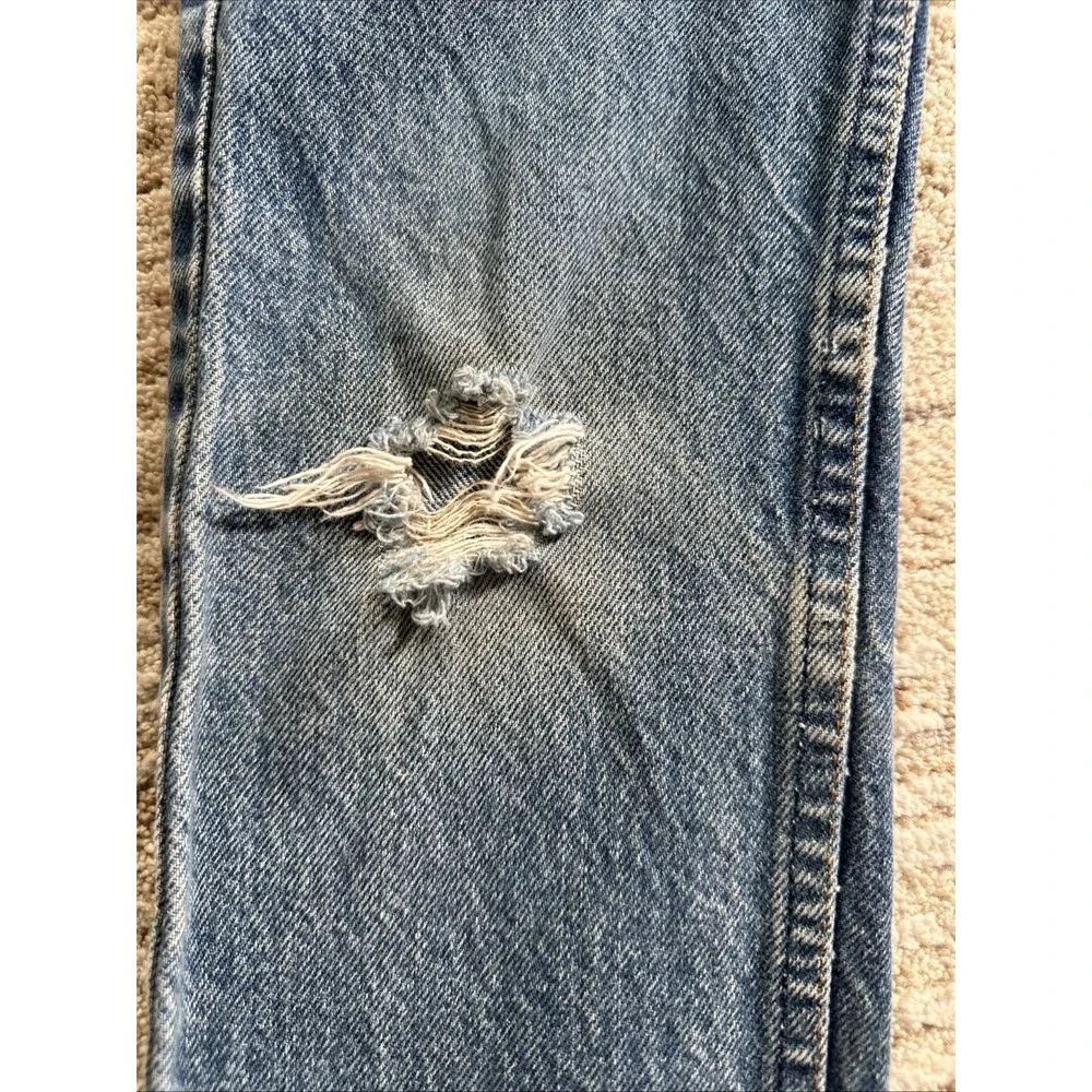 Levis Vintage ORANGE TAB Jeans Boys Blue Size 10(Fit22x23)Rare Straight Leg 1997